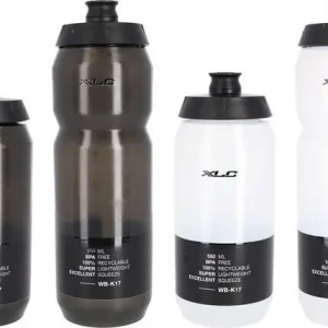 Akce XLC Láhev na pití WB-K17 750ml, cerná/pruhl.