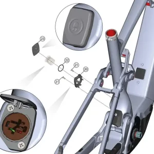 Nakupujte Hned Nabíjecí prípojka sada Ghost E-AXS Všechny komponenty na nabíjecí prípojku