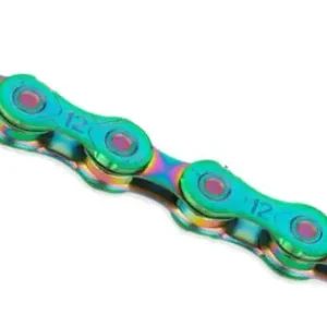 Řetěz KMC X12 Aurora Green Waxed, 12 Speed Speciální Cena