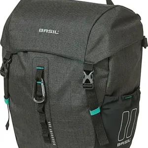 Jednoduchá taška Basil Discovery 365D M cerná melee, 9 l, MIK hácky Dokud Zásoby Vydrží