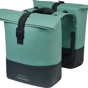 Cykl.dvoj.taška Basil Cove MIK stríb.zelená/cerná, 28-32 l, MIK Koupit Online