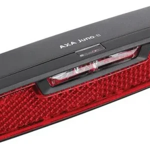 LED-zadní svetlo na baterie AXA Juno Auto Off, uchycení na nosic 50mm Profesionální