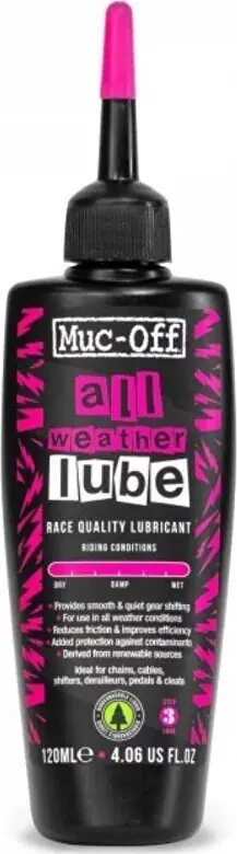 mazivo MUC-OFF All Weather Lube 120ml Nejlepší Cena