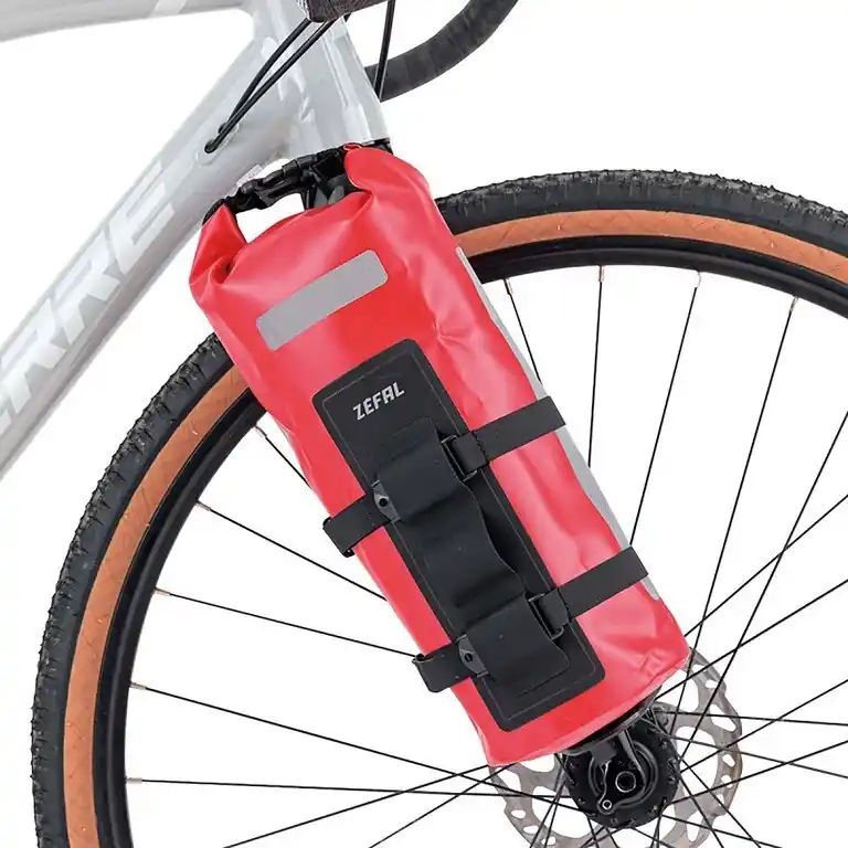 Cenový Hit Taška na vidl.Zefal Z AdventureDry 4L cervená, Ø13x28,5cm, 4l, 160g