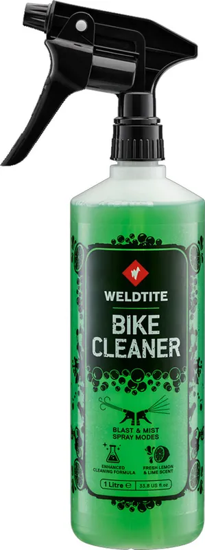 Čistič bicykla Weldtite Limetka s rozprašovačom, 1000ml Novinka