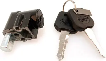 Aktuální Crussis - Náhradní zámek s klíči pro plně integrované baterie bez tlačítka pro vyjmutí baterie