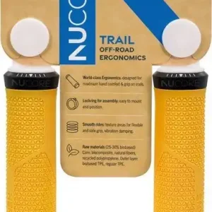 Rukojeti HERRMANS Nucore Trail Peak 130mm, Ø 22mm, jantar DD46 BL+BR Akční Nabídka