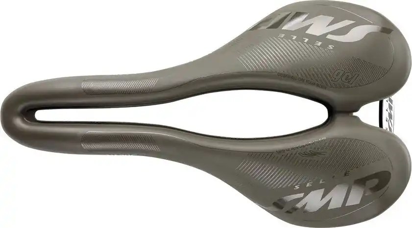 Sedlo Selle SMP VT20C Gel Brown Gravel hnedá, unisex, 255x144mm, cca 290g Ověřený
