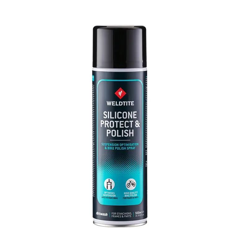 Víkendová Akce Olej silikonový Weldtite Protect + Shine + Suspension care 500 ml