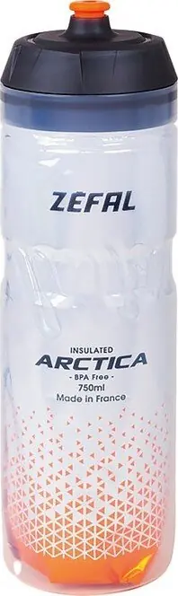 Finální Výprodej Láhev na pití Zefal Arctica 75 750ml, stríbrná/oranžová