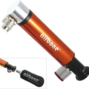 Značkový MIni-pumpa Airbone ZT-724 Dual Co? AV, 130mm, oranž., vc.držáku