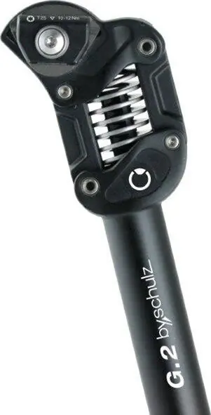 Vysoce Kvalitní Odpruž.sedlovka bySchulz G.2 R27,2mm, 400mm, cerná,stand. 80-105kg