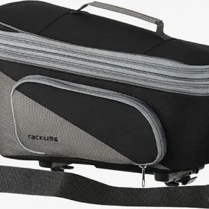 Hit Sezóny Racktime Systém.brašna Talis Plus 2.0 cerná/šedá, 38x25/31x26cm,8-15l,850g