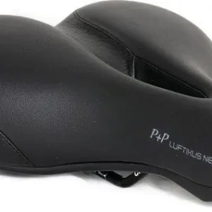 sedlo P&P Luftikus Neo cerna, unisex Zlevněný