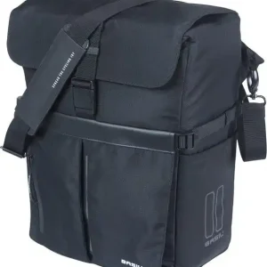 Pouze Dnes Jednoduchá taška Basil Move MIK hácky cerná, 15l