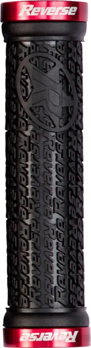 Nejlepší Volba Gripy MTB Reverse Stamp Lock On 30 Black / Red