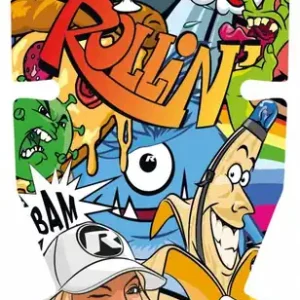 Nálepka RIESEL Fox:Coat pro blatník FOX 36/38, Stickerbomb Eyecatcher Nejlepší Volba