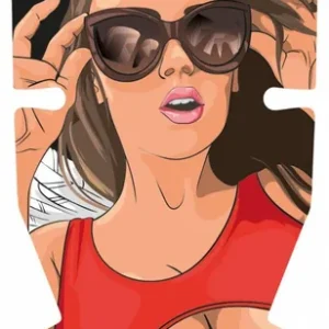 Bezpečná Platba Nálepka RIESEL Fox:Coat pro blatník FOX 36/38, Girl Bella