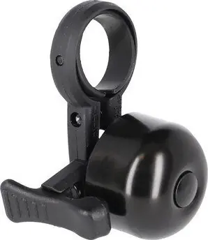 Prémiový XLC Mini-zvonek DD-M37 Ø34, svorka Ø 22,2-25,4mm, cerná