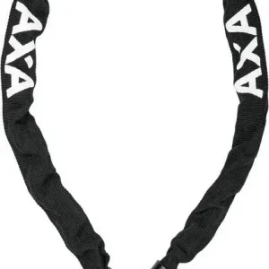 Retez zámek Axa Absolute 90/5 90cm, Ø5mm, cerná Ruční Výroba