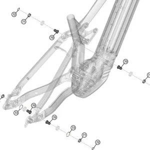 Bezpečná Platba Horstlink set Haibike Gen5 CX AL Horstlink sada