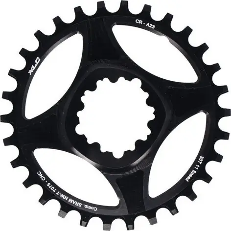 XLC Prevodník cerná, 30 zubu, GXP direct mount Novinka