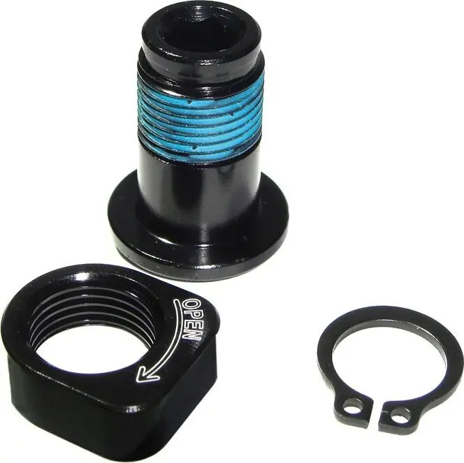 Horstlink E-Bike šroub- sada, cerná 2014 cerná,1x šroub s destickou+E-clip Ihned K Objednání