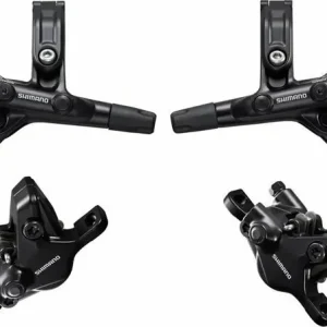 Horká Nabídka brzda kotoučová SHIMANO Deore MT410 p+z (750+1450 mm) komplet bez kotoučů, (zadní J-kit)