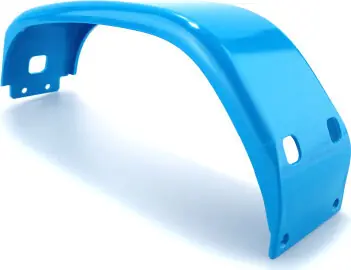 Crussis - Kryt motoru M400, modrá YS9054-1 Ihned K Objednání