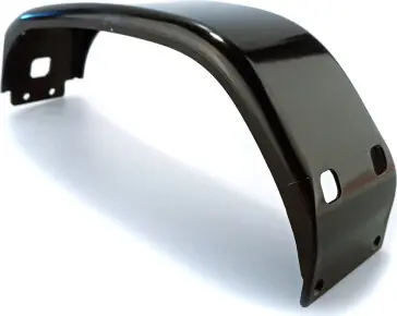 Crussis - Kryt motoru M400, černá YS9078 Moderní