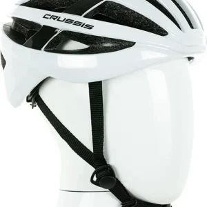 Tovární Cena Crussis - Cyklistická přilba CRUSSIS 03011 - bílá vel. M (55-58cm)