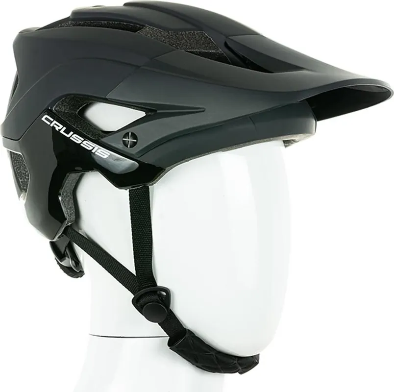 Crussis - Cyklistická přilba CRUSSIS 03012 - antracit/černá vel. L (58-62cm) Limitovaná Edice