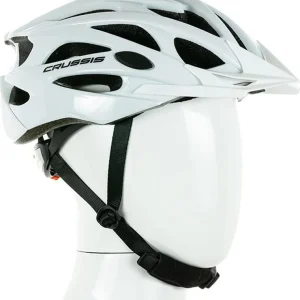 Přímo Od Výrobce Crussis - Cyklistická přilba CRUSSIS 03013  - bílá vel. S (50-55cm)