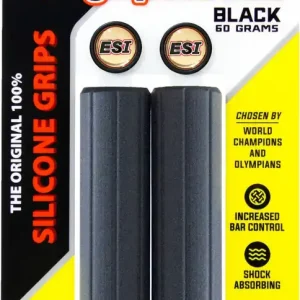 Cenový Hit Gripy ESI Ribbed Chunky - Black (2026)