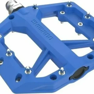 Omezená Nabídka pedály SHIMANO PD-GR400 Flat modré BMX, DH, slalom, v krabičce