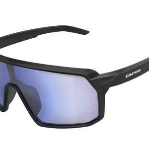 Akce Slun.brýle Cratoni Skyvision photochro crn mat.,sklo ciré, modrá zrcadl.Kat-1-3