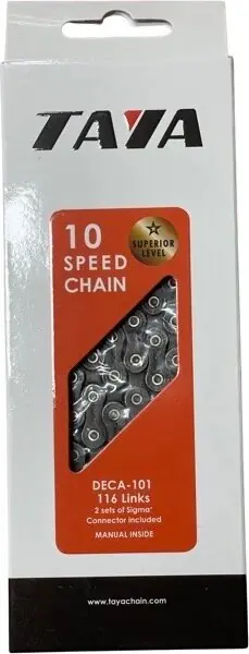 Řetěz 10sp. TAYA DECA-101, 116 čl. - black Cenový Hit