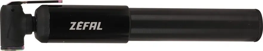 Mini-pumpa Zefal MT. SV/AV, 230mm/2.0"-3.0", cerná, MTB Vrácení Zdarma