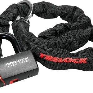Vrácení Zdarma Řetěz zámek Trelock LC 680 110/9,5 110cm, Ø 9,5mm, černá, bez držáku