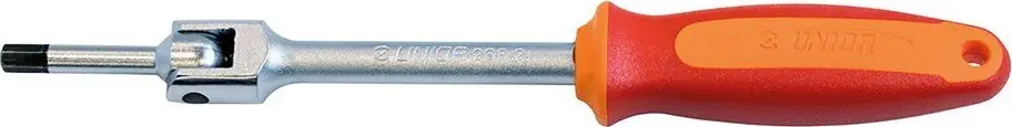 Klíc na pedály Unior cervená, 6mm, 1613S/1BI Profesionální