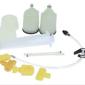 odvzdušňovací nádobka SHIMANO pro hydraulické brzdy M575 s doplňky, v krabičce Oblíbený