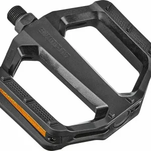 pedály SHIMANO  PD-EF102 Flat černé, v krabičce Pouze Dnes