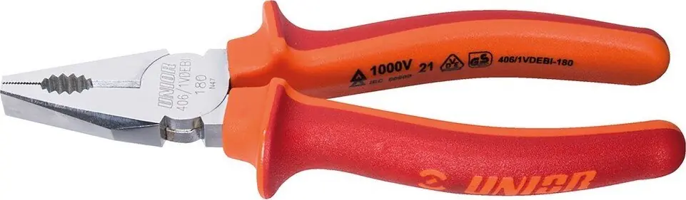 Kombi-klešte Unior L 160mm, 406/1VDEBI Výprodej