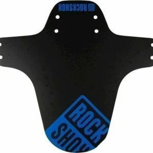 Originální blatník Rock Shox do odpružené vidlice černý - water modrý potisk