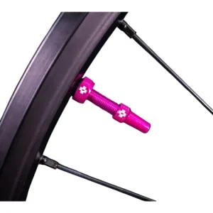 Časově Omezené Ventilky MUC-OFF TUBELESS PRESTA VALVE KIT V2 Růžová 44 mm