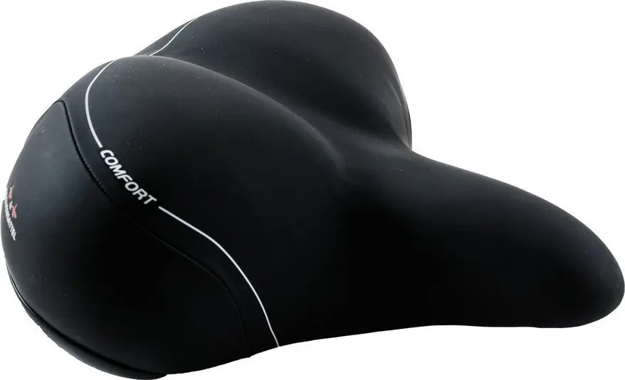 Omezená Nabídka sedlo P&P Comfort 630 cerná, Uni,265x260 mm, cca 966g