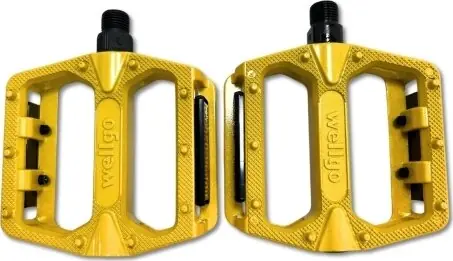 Ověřený Crussis - Pedály Wellgo žluté II