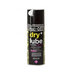 Mazivo na řetěz s teflonem do sucha - MUC-OFF DRY CHAIN LUBE 400 ml Výprodej