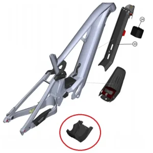 Rychlé Dodání Plastový kryt motoru GHOST WI-38L-114