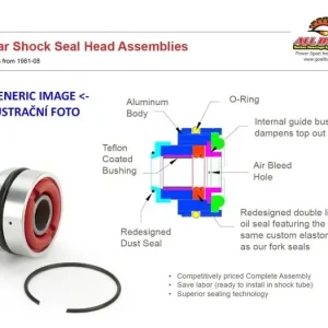 Těsnění hlavy zadního tlumiče All Balls Racing RSSHK37-1122 50x18 913.37.1122 Top Prodej